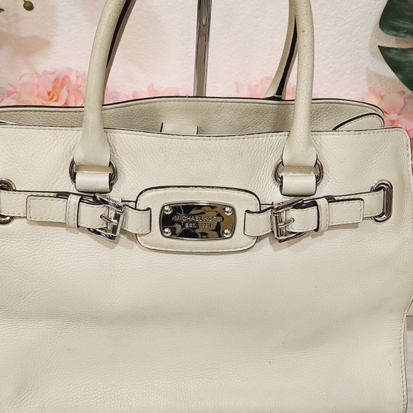 Michael Kors HAMILTON LEATHER SHOULDER HANDBAG - Picture 3 of 10